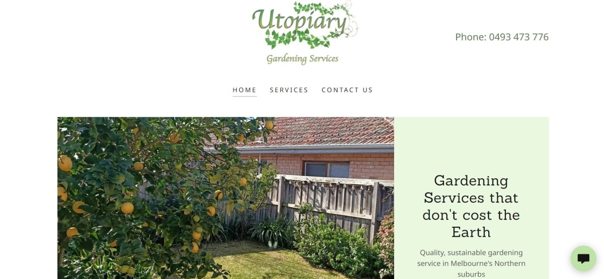 utopiary gardening services